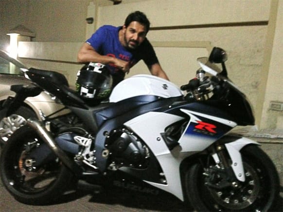 John Abraham recently tweeted this pic of his. The accompanying tweet read: