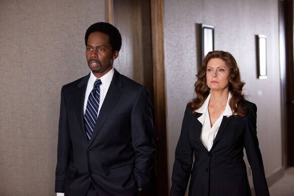 This film image released by Summit Entertainment shows Harold Perrineau, left, and Susan Sarandon in a scene from