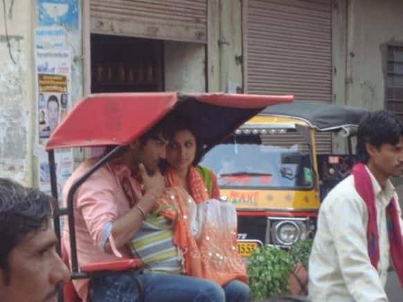 After the success of 'Kai Po Che!', Sushant Singh Rajput is seen in a still from his unnamed upcoming flick with Parineeti Chopra.