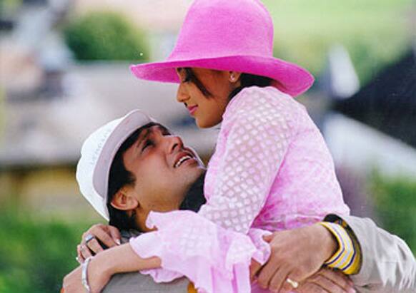 There were rumours about her fling with Govinda during the time she worked with him in films like 'Hadh Kar Di Aapne'.