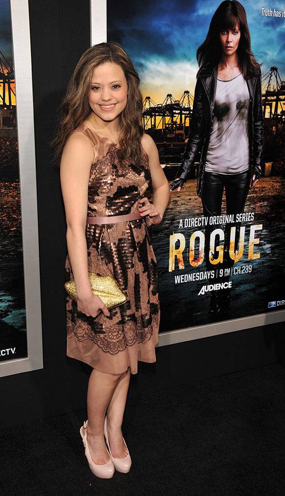 Sarah Jeffrey, a cast member in
