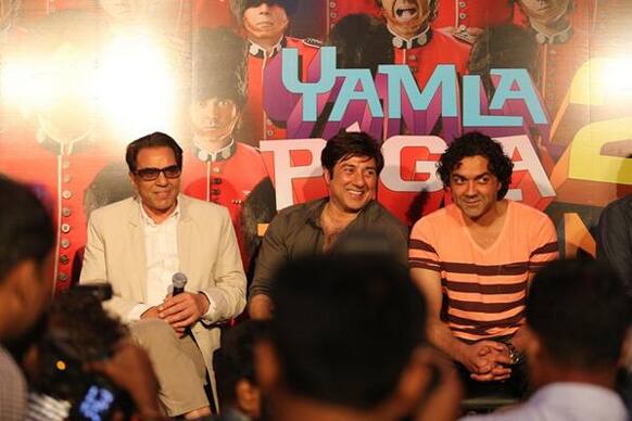 Sunny was last seen in 'Yamla Pagla Deewana'. And has a few films lined up for release like - `I Love New Year`, `Yamla Pagla Deewana 2`, `Mohalla Assi`, `Singh Saheb The Great` and `Ghayal Returns`.