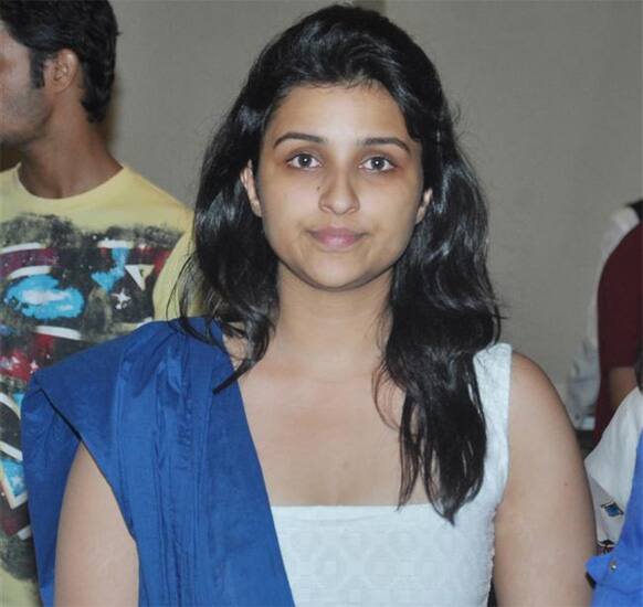 Parineeti Chopra at uncle Dr. Ashok Chopra's condolence meet.