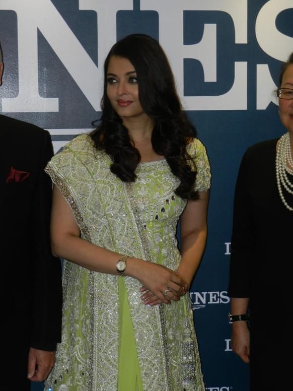 Aishwarya Rai promotes Longines at an event organised by the luxury watch brand in Malaysia. Image Courtesy: Pinkvilla