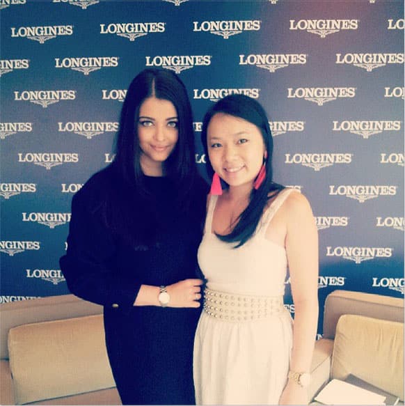 Aishwarya Rai Bachchan at a Longines event in Malaysia.