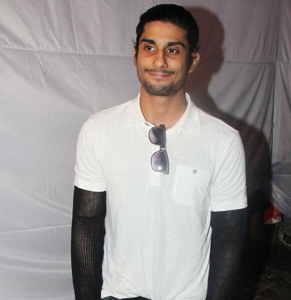 Prateik Babbar was spotted at the launch of a skin care clinic recently.