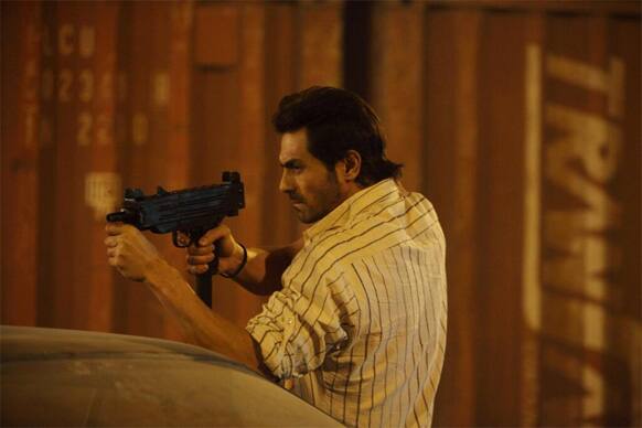 Arjun Rampal in a still from 'D-Day'.