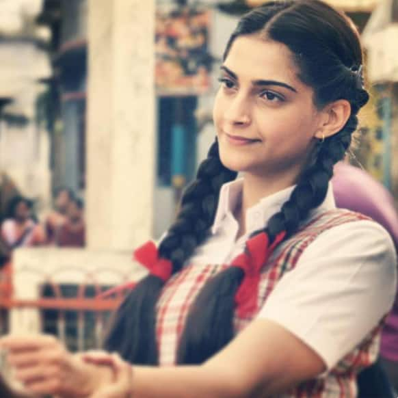 Sonam Kapoor in a still from her upcoming film, 'Raanjhanaa'.