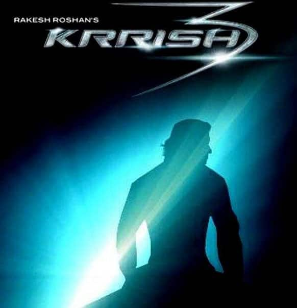 This is what the first poster of Hrithik Roshan's 'Krrish 3' looks like.