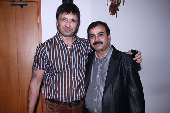 Actor Shiva with director Ajay Yadav.