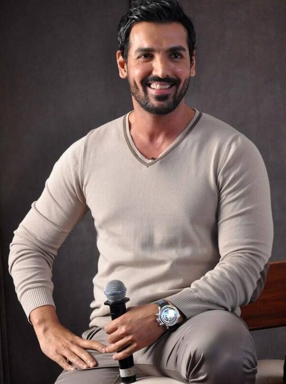 John Abraham snapped at an event.