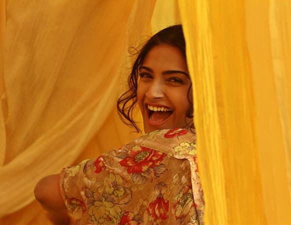 Sonam Kapoor in a still from the film 'Bhaag Milkha Bhaag'. Based on the life of athlete Milkha Singh, Sonam will be seen across Farhan Akhtar in the film.