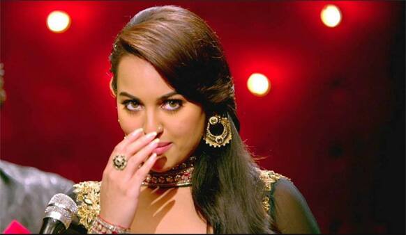 Sonakshi Sinha in a still from the film 'Once Upon A Time In Mumbaai Dobara'.