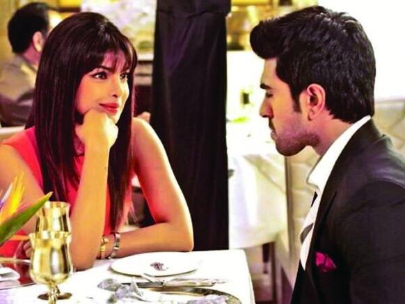 Priyanka Chopra and Ram Charan in a still from “Zanjeer’. Image courtesy: Filmfare