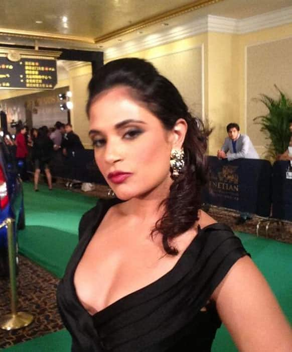 Looking hot at the event was actress Richa Chadda.