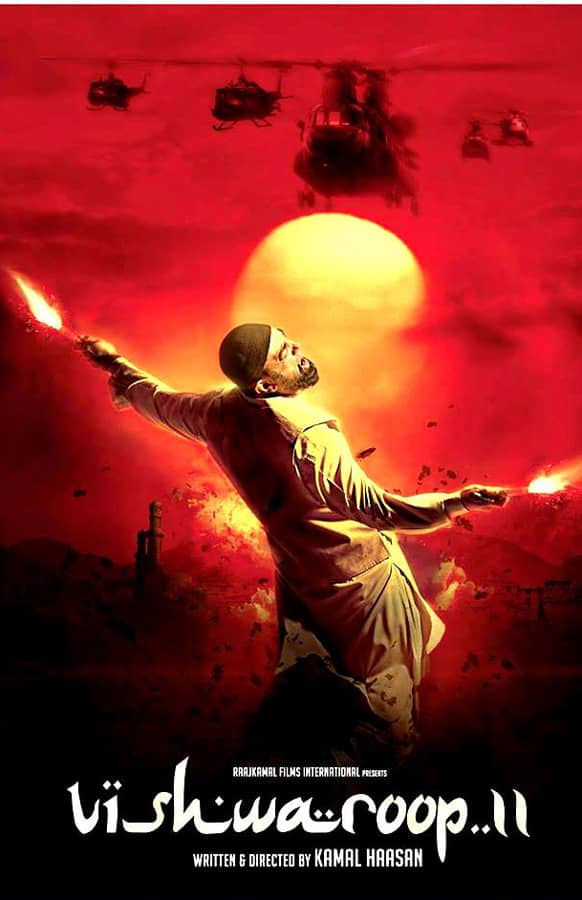 Here's the brand new poster of Kamal Haasan's 'Vishwaroop 2'.