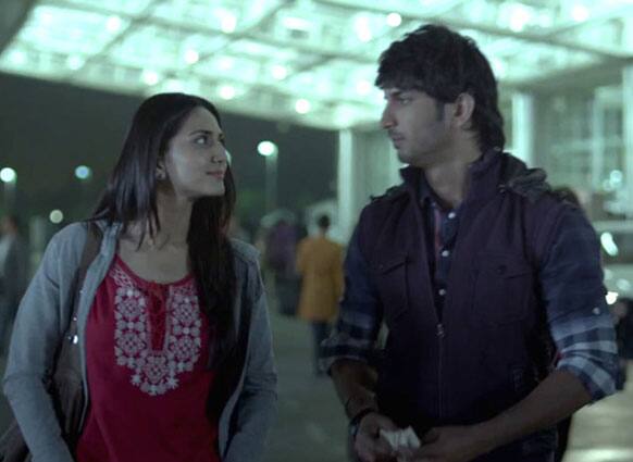 Vaani is all ears as Sushant speaks his mind (or heart).