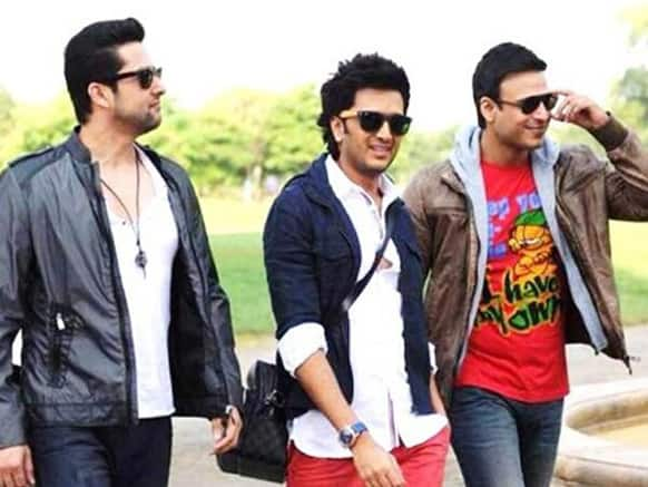 The ‘Masti’ trio all set to make a comeback with ‘Grand Masti’. Image Courtesy: Filmfare