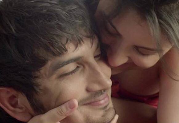 Sushant Singh Rajput and Parineeti Chopra in a still from 'Shuddh Desi Romance'.