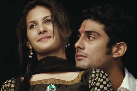 Prateik and Amyra Dastur in a still from 'Issaq'.