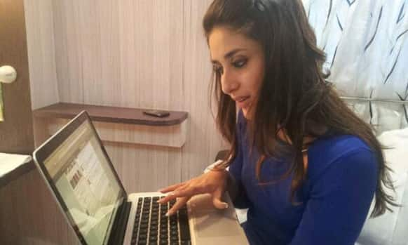 Kareena Kapoor busy tweeting for 'Satyagraha' promotions. (Pic courtesy: UTV Motion Pictures)