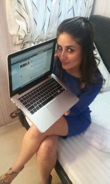 Kareena Kapoor interacts with her fans on Twitter. Pic courtesy: Twitter