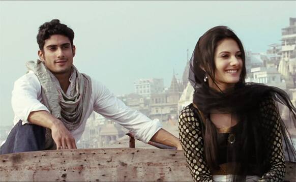 Prateik and Amyra Dastur in a still from 'Issaq'.