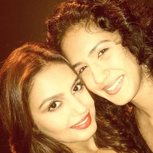 Huma Qureshi with her 'D Day' co-star Shriswara. Pic courtesy: @humasqureshi