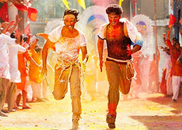 Ranveer Singh and Arjun Kapoor in a still from Yash Raj Films' 'Gunday'.