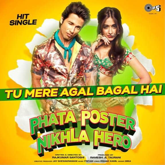 Shahid Kapoor and Ileana D'Cruz in the brand new poster of 'Phata Poster Nikla Hero'.