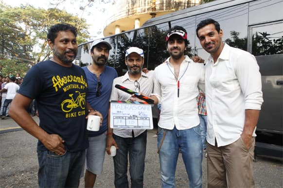 Ayushmann Khurrana recently turned assistant director for 'Madras Cafe'.