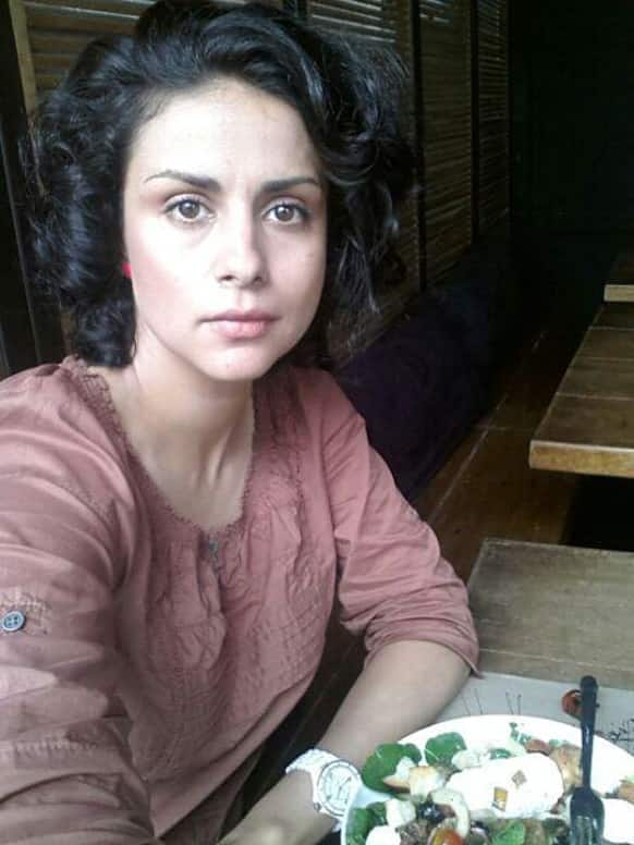 Gul Panag tweeted this picture of hers while enjoying a solo lunch at Suzette, Mumbai.