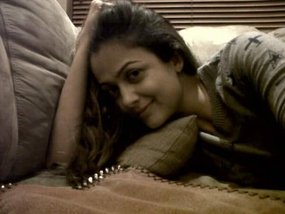 Amrita Arora aka Amu by her friends, posted this picture of hers on Twitter!