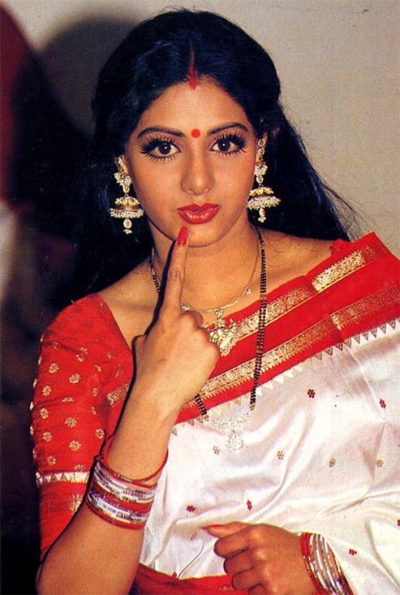 She is one actress who has carried a traditional look very well in films.