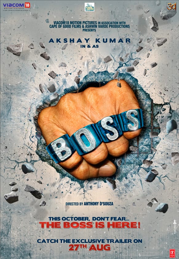 Akshay Kumar is ready to pack a punch with 'Boss'.