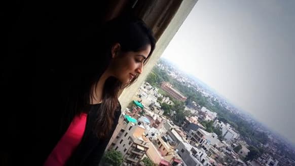 Yami Gautam is in Delhi today for the store launch of Forever 21 store. (Pic courtesy: YamiOfficial) 