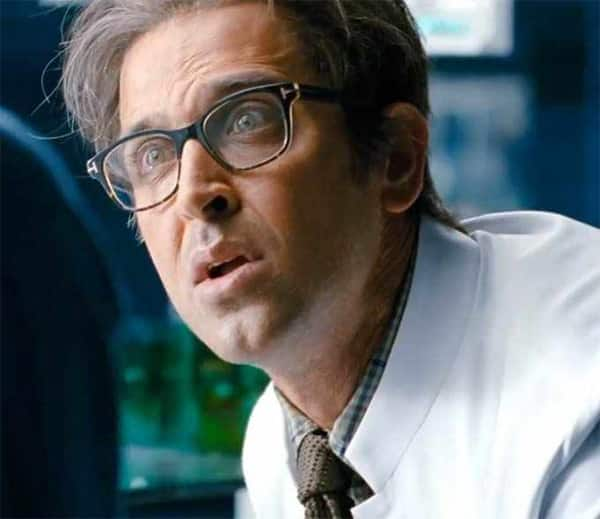 Hrithik Roshan in a still from 'Krrish 3'.