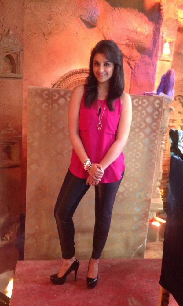 Parineeti Chopra at the promotional event of her latest- 'Shuddh Desi Romance'.