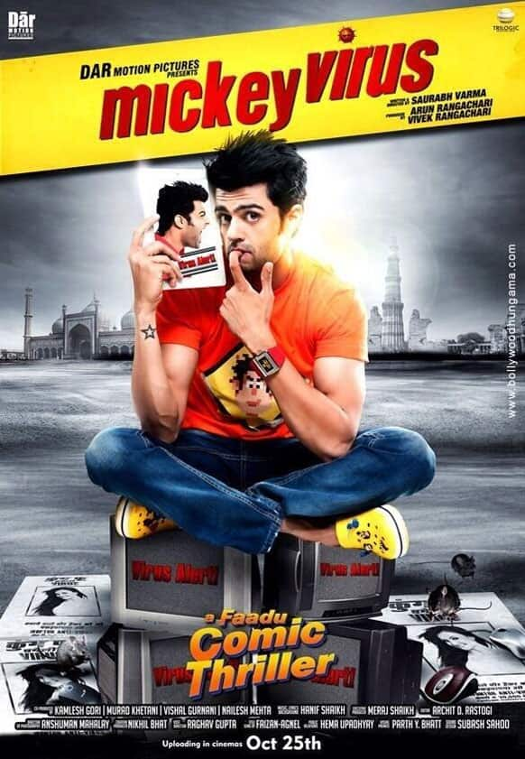 Poster for Mickey Virus releasing in October