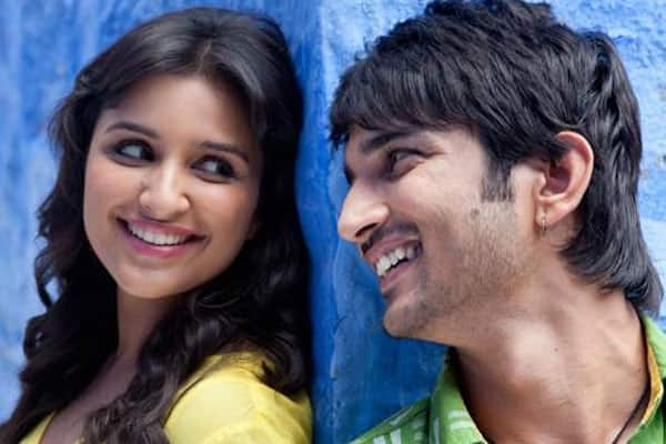 Sushant Singh Rajput and Parineeti Chopra in a still from 'Shuddh Desi Romance'. Pic courtesy: Facebook