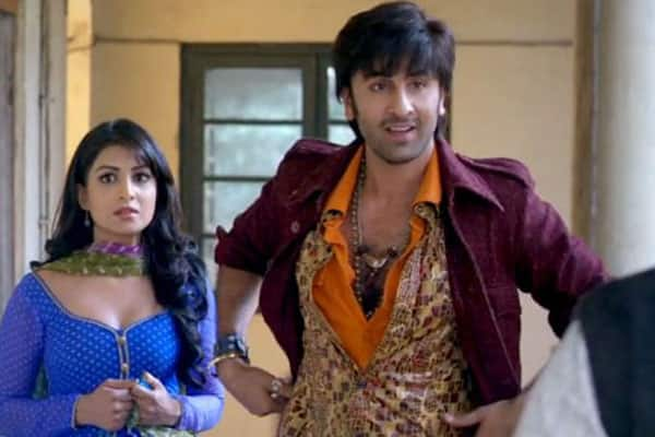 Ranbir Kapoor and Pallavi Sharda in a still from 'Besharam'.