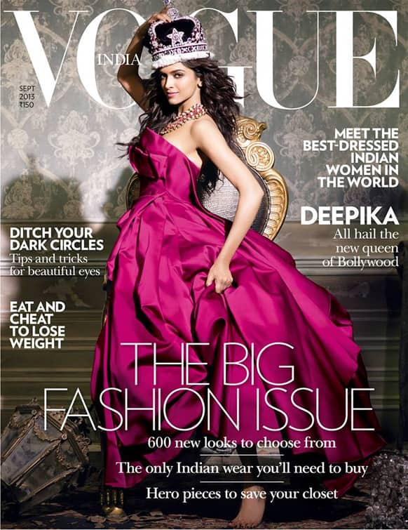 Vogue India's latest issue says Deepika Padukone is the new Bollywood Queen. 