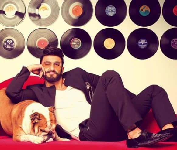 Ranveer Singh gets featured alongside a pooch in GQ India's latest issue.