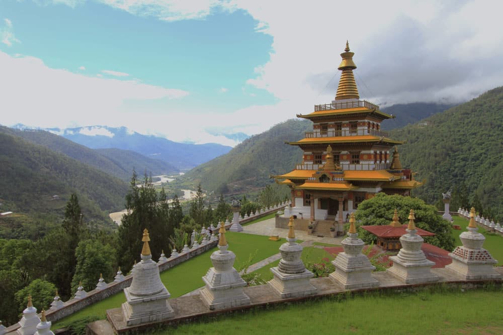 Khamsum Yuelley Namgyal Chorten is a splendid example of Bhutan’s fine architectural and artistic traditions. Image Courtesy Tourism Council of Bhutan 