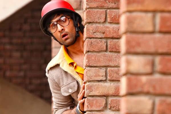 Ranbir Kapoor in a still from 'Besharam'.