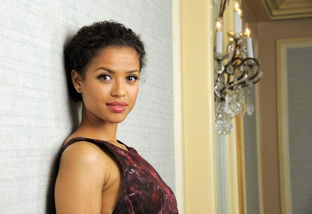 British actress Gugu Mbatha-Raw, the star of the film 