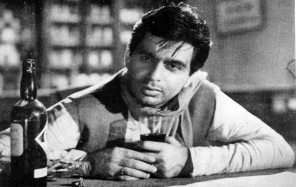 Dilip Kumar in a still from the movie 'Devdas'.