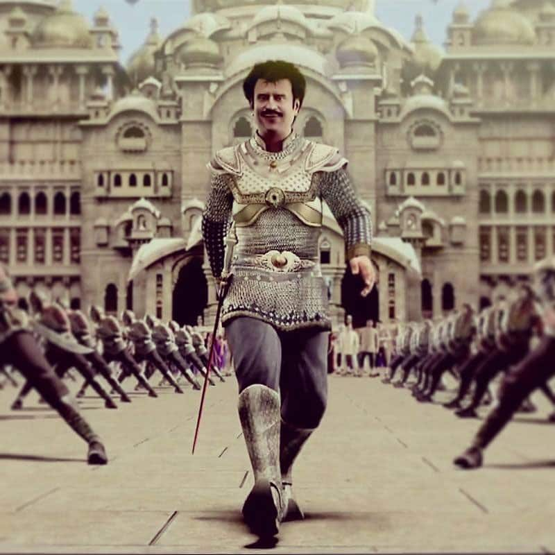 Rajinikanth in a still from 'Kochadaiiyaan'.