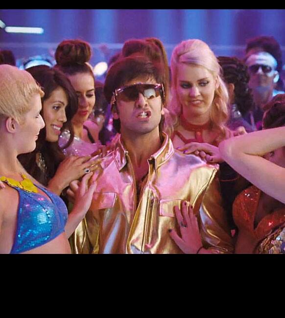 Ranbir Kapoor in a still from 'Besharam