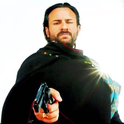 Saif Ali Khan in a still from 'Bullett Raja'. Pic courtesy: Facebook